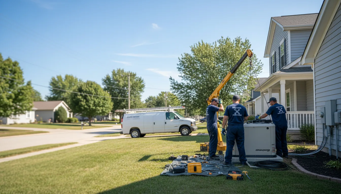 Generator Installation in La Coste, TX near me